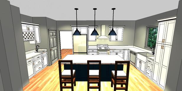 Kitchen Design Plan | AngieBuildsAHouse.com